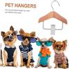 Anti Slip Kids Hanger Solid Wood Mini Hanger New Pet Clothes Hook