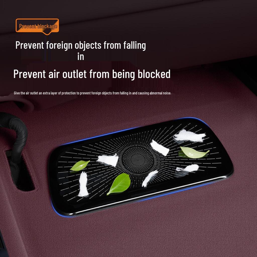 Xiaomi YU7 Under-Seat Air Vent Dustproof Cover for Car