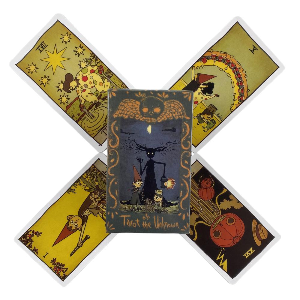 Tarot of The Unknown Cards Game For Beginners Fate Visions Divination Centennial Edition Oracke Playing Board Deck