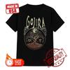 GOJIRA Band Short Sleeve Cotton Black Full Size Unisex Shirt BL589