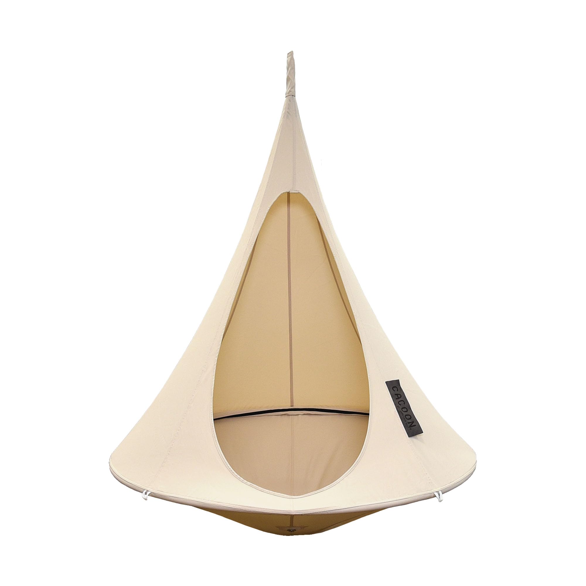 

CACOON Natural Size BW1 Tent-Style Hammock, White, Semi-Single (~200kg) [Used]