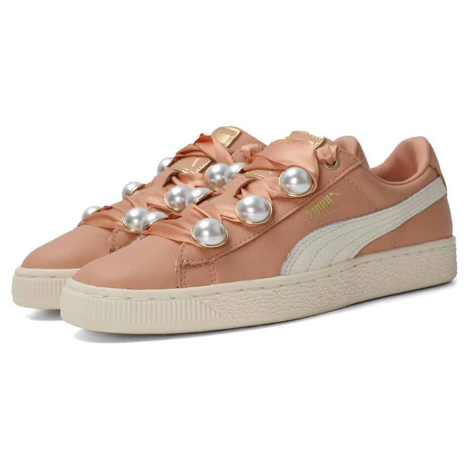 Puma Basket Rihanna Pearl Casual Low-Top Sneakers Women Sneakers Pink 366732-02