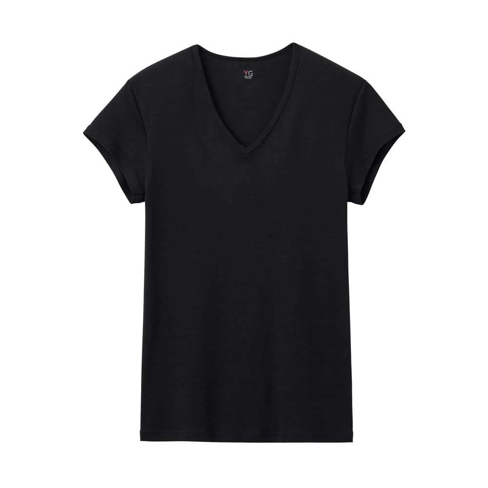 Inner Cool To the M [Gunze] Tops, Touch, Long-Lasting Deodorizing, 100% Cotton, YN0316, Men's, Black,