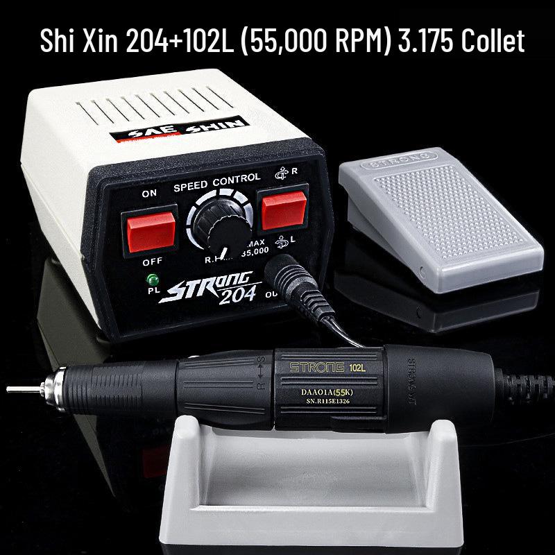 Shih Hsin 204 Full Power Electric Dental and Jade Engraving & Polishing Machine for Nut & Wood Carving