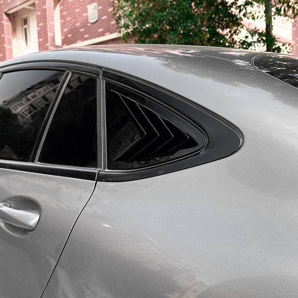Rear Quarter Window Louvers for 16-22 Mercedes Benz GLC Coupe C253, 1 Pair