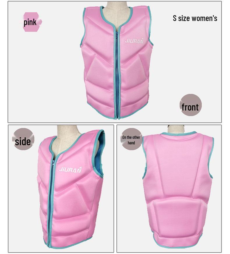 Adult Marine Buoyancy Vest for Swimming, Diving, and Fishing