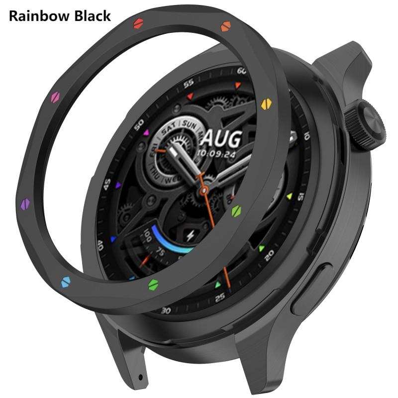 Metal Bezel Ring For Xiaomi Watch S4 S3 Protector with film Watch Case Cover For Watch Bezel Shell S3 eSIM S4 eSIM Accessories Watch S4 S4 eSIM