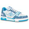 Lv Trainer 'Monogram Denim Blue' 1A9ZI6
