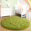 Plush Carpets Fluffy Ultra Soft Indoor Modern Area Rugs Living Room Play Mats Fluffy Round Rugs For Girls Bedroom