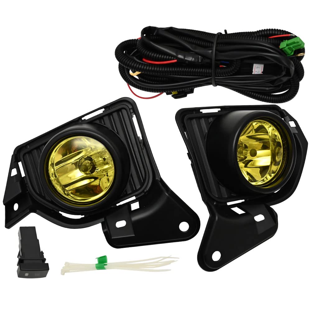 

Комплект противотуманных фар для Toyota Hiace 200 Series и 5th Regius Ace Standard и OEM Exterior Улучшенный Желтый (4-е поколение), Фургон, Широкий, Совместимый,