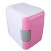 4L Mini Fridge Cooling Warming Low Noise Single Door Portable Small Refrigerator for Car Use