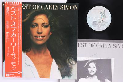 LP Record CARLY SIMON  Best Of Carly Simon P10094E ELEKTRA 1975 Japan Obi Rock Used