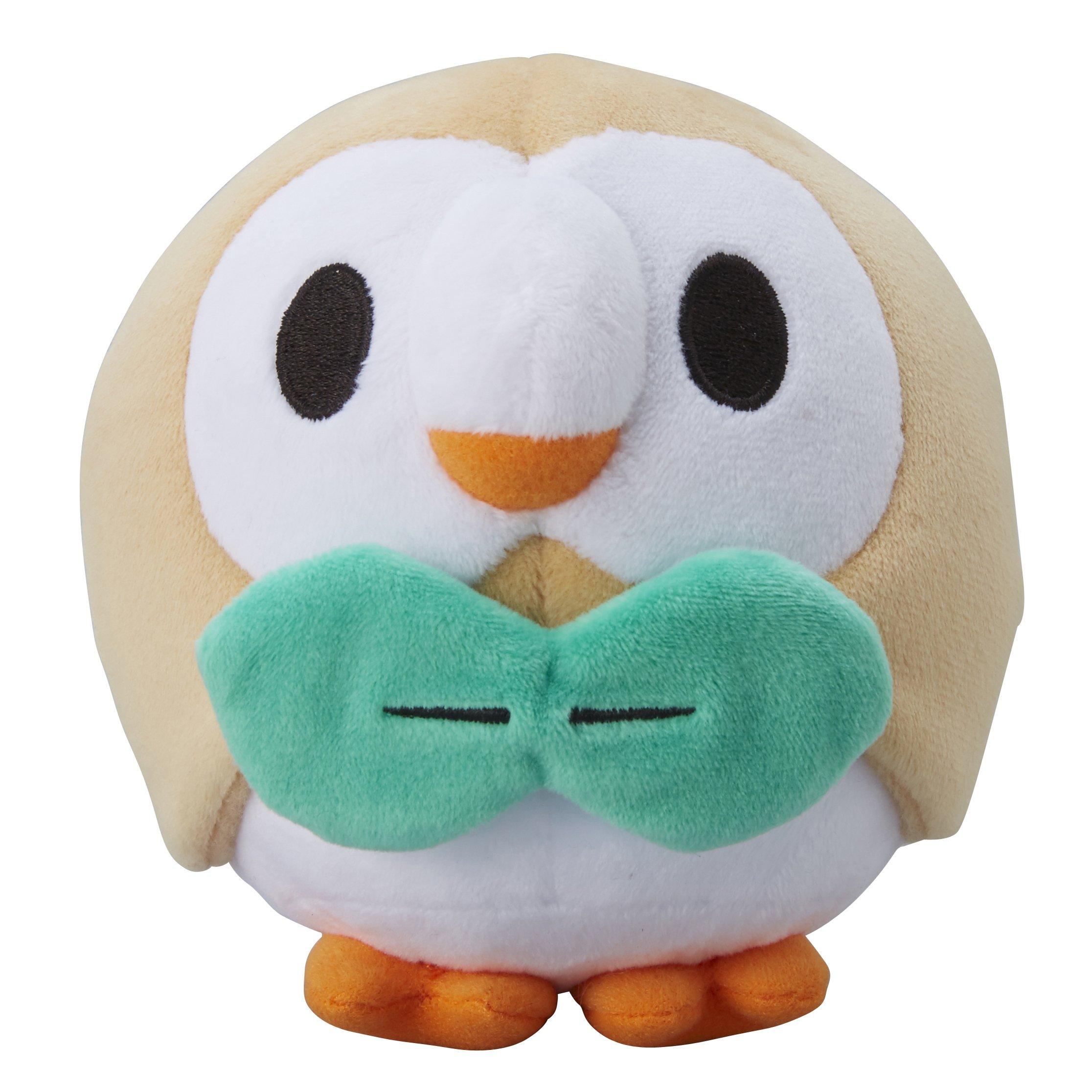 Pokémon Center Original Pokémon Dolls Rowlet 13 x 12 x 12 cm (H x W x D)