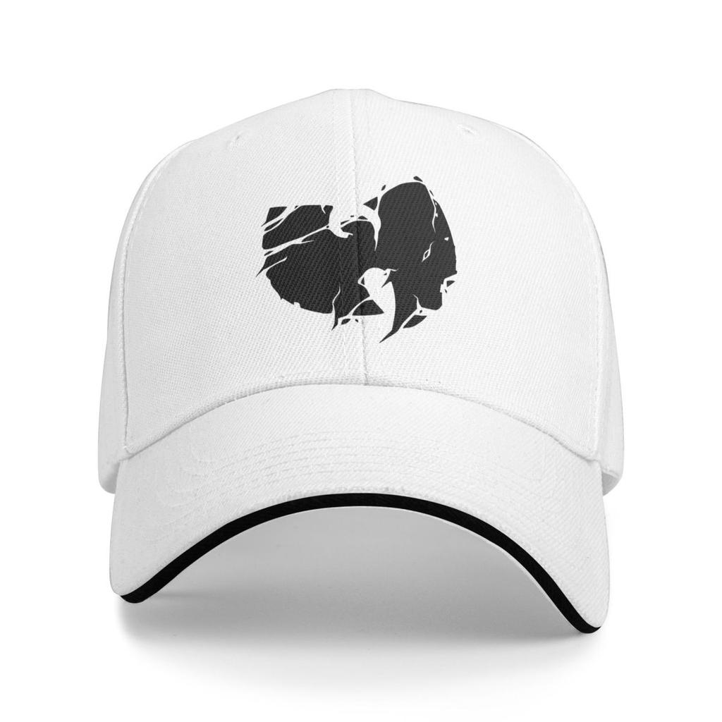 Baseball Caps Iconic Black Logo Vector Art Classic Wu Clan T-Shirt Trendy Casquette Unisex Sport Summer Caps