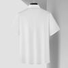 Men's Plus Size Short Sleeve Casual Collared Shirt