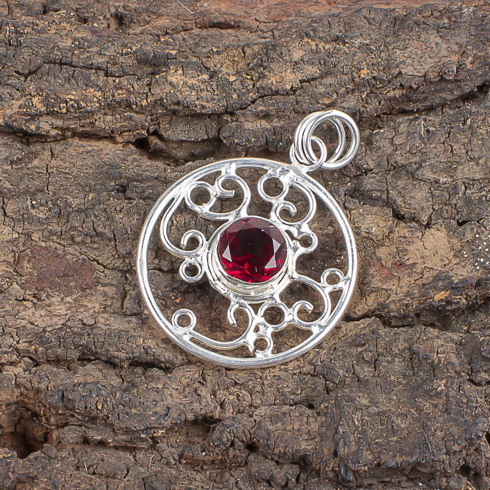 Pink Rubellite Gemstone Jewelry, 925 Sterling Silver Pendant, Handmade Dainty Pendant, Bohemian Rubellite Pendant For Grandma Gift
