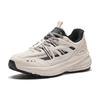 Anta AT955 Slip Resistant, Abrasion Resistant, Breathable Low Top Casual Running Shoes Women's Beige Black Sneakers 922345598-1