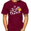 Sommer Rund Hals 3D Tour de France Trykk Topp Moteabel Casual Kortermet Herre T-skjorter