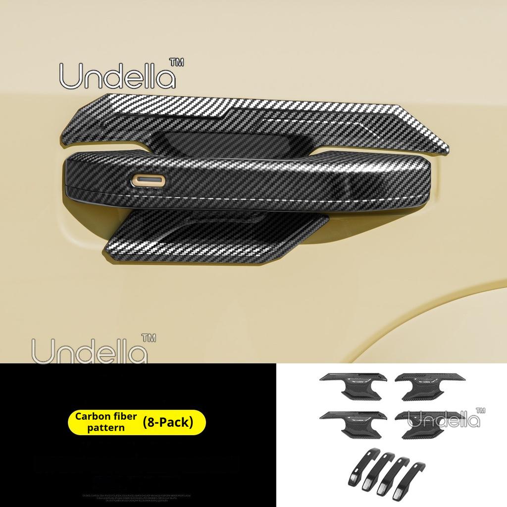For iCAUR V27 Esteo V27 2026 2027 Car Exterior Door Handle Protective Cover Bowl Insert Anti-scratch Decorative Car Accessories