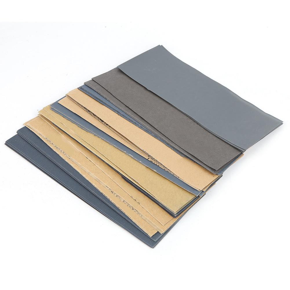 

72pcs 400# 3000# Sandpaper Set Abrasive Paper Sanding Sheets Paper Grinding Polishing Tool