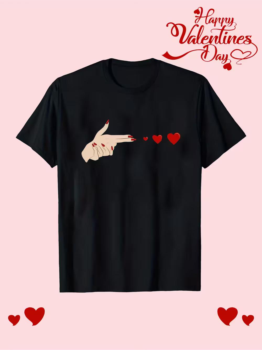 Men S Fun Valentine S Day Couple T-Shirts XXL