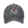 Unisex The Weeknd Muzikinio Turo XO Logotipo Kepurės Aksesuarai Beisbolo Kepurė Klasikinė Trucker Kepurė Reguliuojama