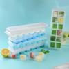 Pabei 12-Cavity Square Plastic Ice Cube Tray