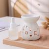 White Porcelain Essential Oil Burner Candle Aroma Diffuser - Ceramic Aroma Lamp 25 New Designs
