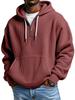 2025 Europäisches und Amerikanisches Herren Kapuzen-Reißverschluss-Sweatshirt - Lässig Herbst/Winter