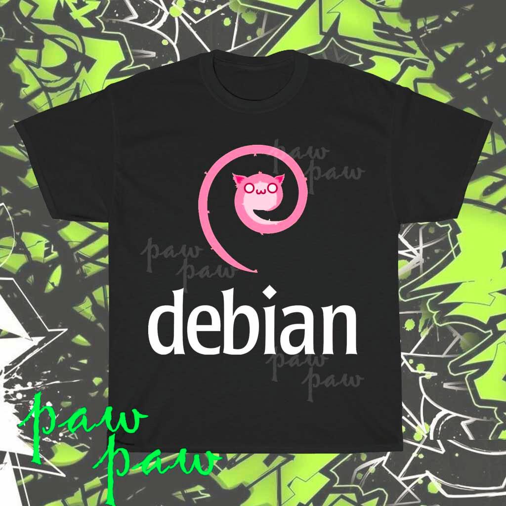 Linux Debian T-Shirt S