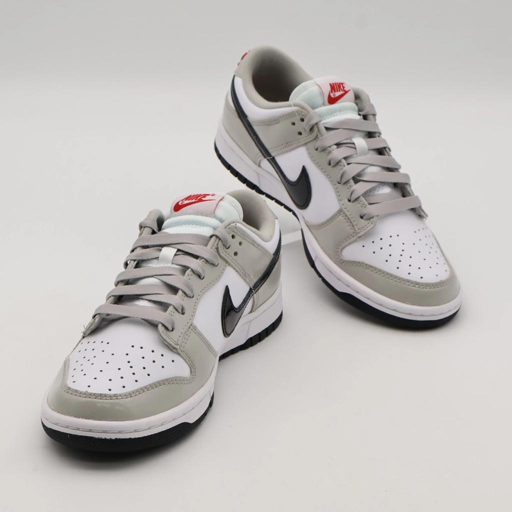 DQ7576-001 Nike WMNS Dunk Low ESS Light Iron Ore Black White Grey Steel Gray