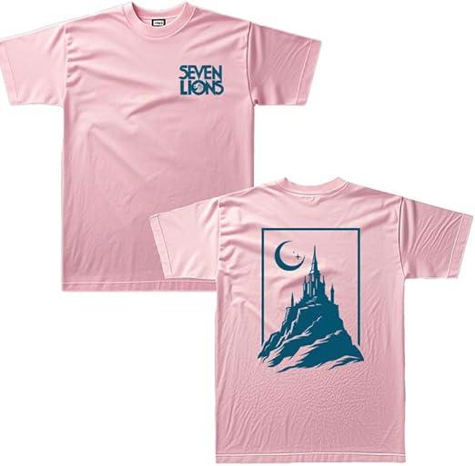 

Seven Lions Merch Cresent Moon TShirt Summer Fashion Casual Y2K Short Sleeve Tee Sport Unisex Top S