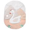 Fehn 3D Play Fabric Swan Lake 105 Cm Pink Salmon/white
