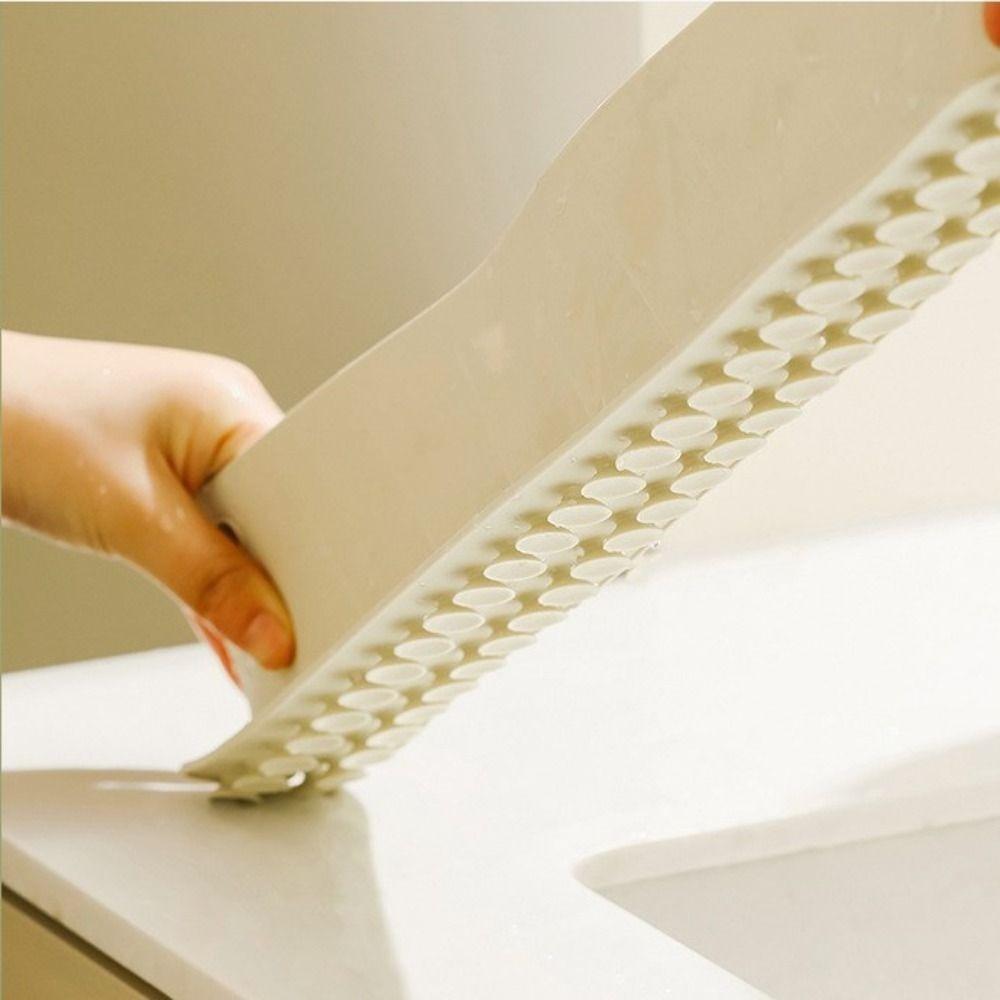 New Soft Silicone Splash Guard Kitchen Sink Sucker Water Baffle Plate Oil-Proof Waterproof Screen Household Products