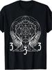 Designed for TeenagersVintage Style Crew Neck TShirt for Adults Featuring a Drawing Pattern of Angel Number Sacred Heali