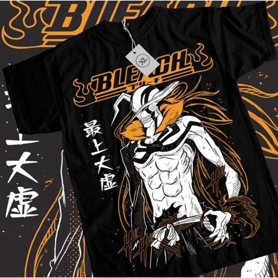 Anime Bleach Ichigo Cartoon T Shirt V2 S
