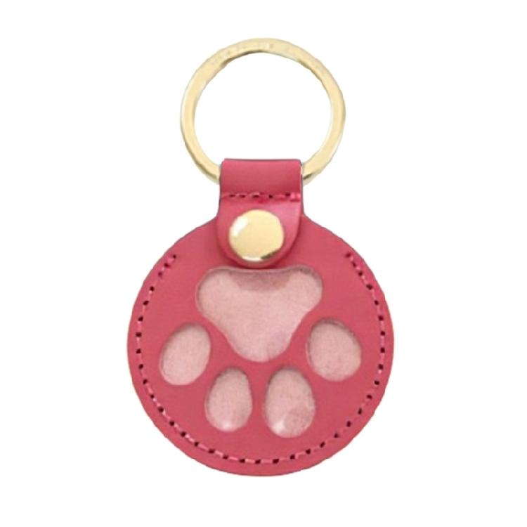 Sentimental Pet Hair Keepsake Keychain Portable PU Leather Design Pendant For Pet Owners And Thoughtful Gift