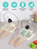 NiHome Set Ladle Pot Lid Ladle Kitchen Tool Storage 2-Piece Stand, Stand, Holder,