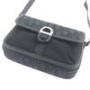 Pristine DIOR Shoulder Bag Dior 8 Buckle Oblique All-Over Pattern Black Used