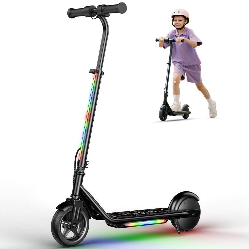 iScooter K2Pro Elsparkcykel för Barn 150W Motor, 3 Hastighetslägen, Dubbla Bromsar, Justerbar Höjd, Magnetisk Laddning  CE-certifierad