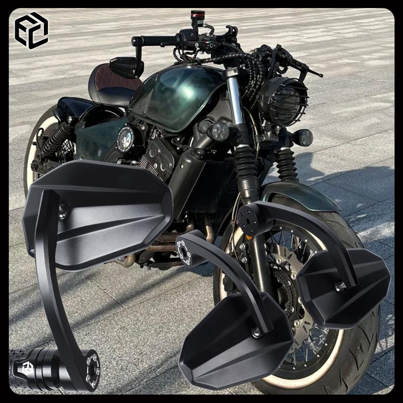 Motorcycle Bar End Mirrors for Bonneville Bobber / Speedmaster / T100 / T120 / Speed Twin / Scrambler / Trident 660 / Thruxton