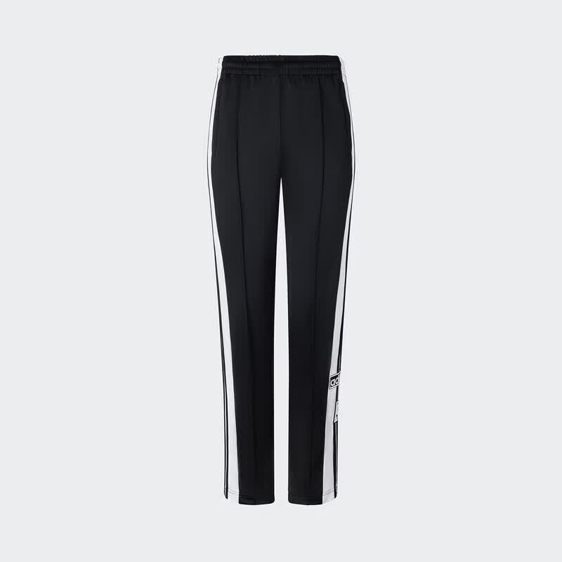 Adidas Women s Side-Snap Wide-Leg Track Pants XS