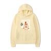 Textual Skeleton Hoodies Print Fashion Sweatshirt Hip Hop Casual Unisex Autumn Winter Fleece Streetwear Tops