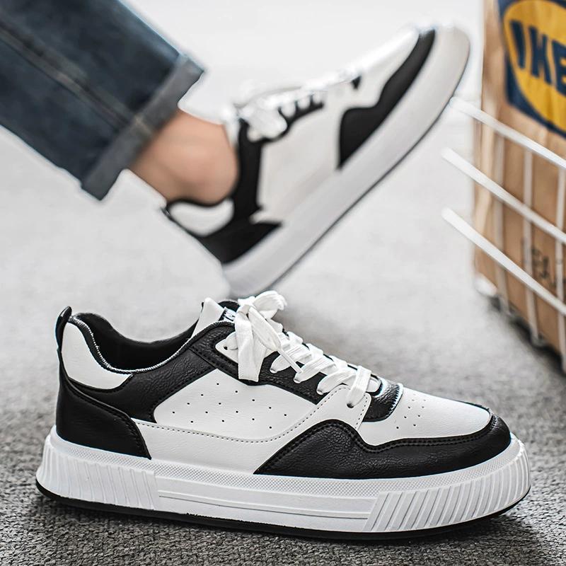 Men's Shoes Casual Sneaker 2026 Spring New Fashi Breathable Lace-up Sport Shoes Comfortable N Slip Sewing Casual Shoes