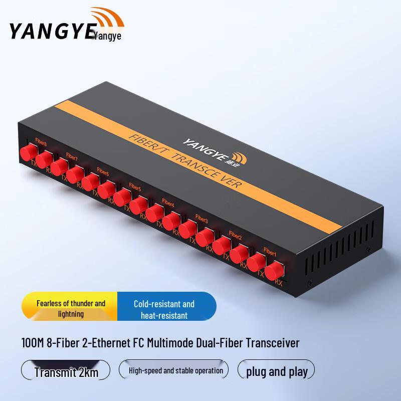 Yangye 100Mbps Fiber Optic Media Converter