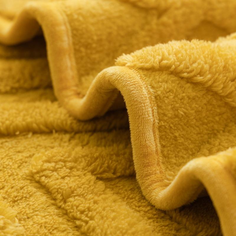 Winter Sofa Cushion Plush Simple Modern Seat Cushion Thickened Non-Slip Leather Sofa Cover Cover Cloth Backrest Towel