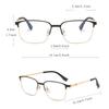 Glasses Frame Men Square Eyewear 2023 New Male Classic Full Optical Prescription Eyeglasses Frames Blue Blocking Glasses