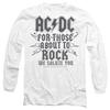 AC/DC Unisex Adult Salute T-Shirt