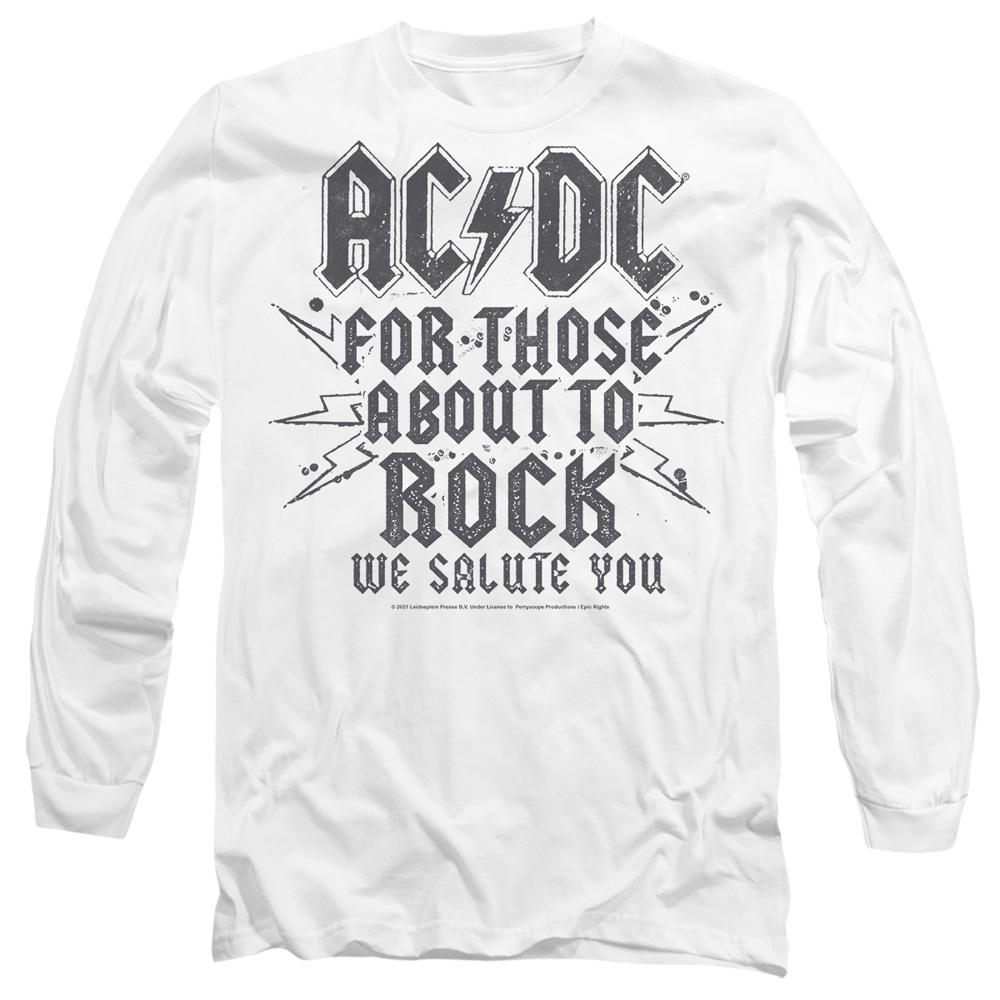 AC/DC Unisex Adult Salute T-Shirt