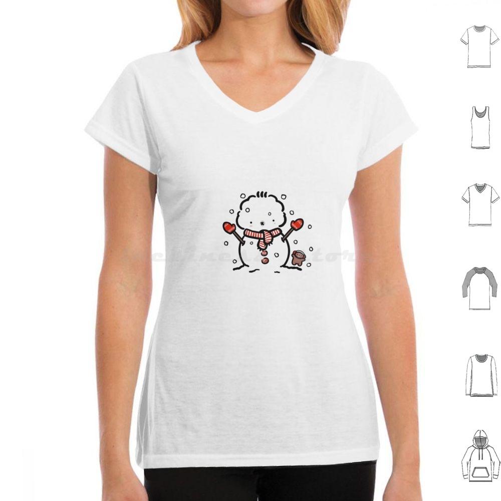 

A Snowman T Shirt Cotton Men Women DIY Print Cute Lovely Adorable Ted Sport Happy Healthy 4XL